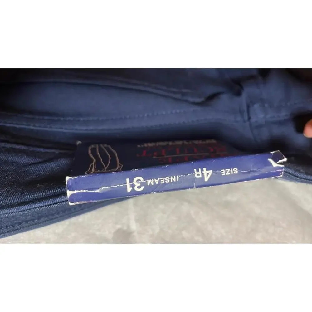 Chaps Women's Navy Pants Size 4R NWT - Picture 3 of 3
